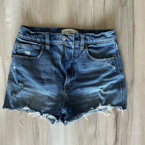 Abercrombie High Rise Mom Short